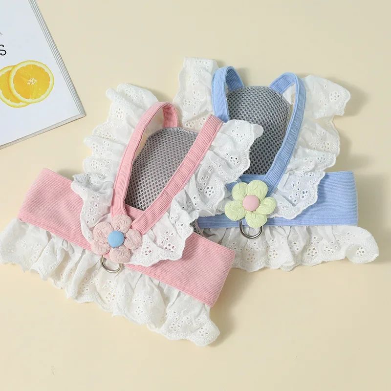 Pet Leash Collar Summer Clothes