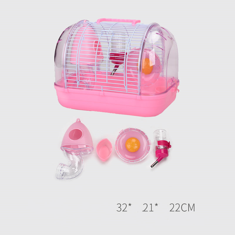 Japanese Luxury Hamster Cage Transparent