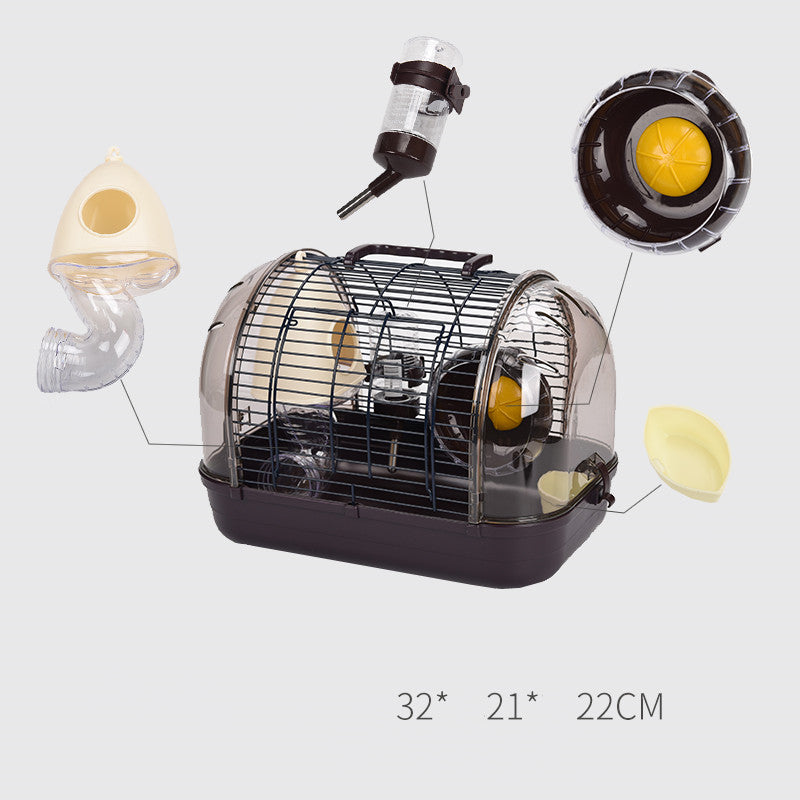 Japanese Luxury Hamster Cage Transparent