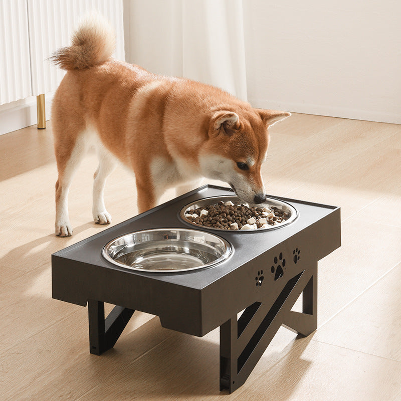 Large Capacity Stainless Steel Dog Food Bowl