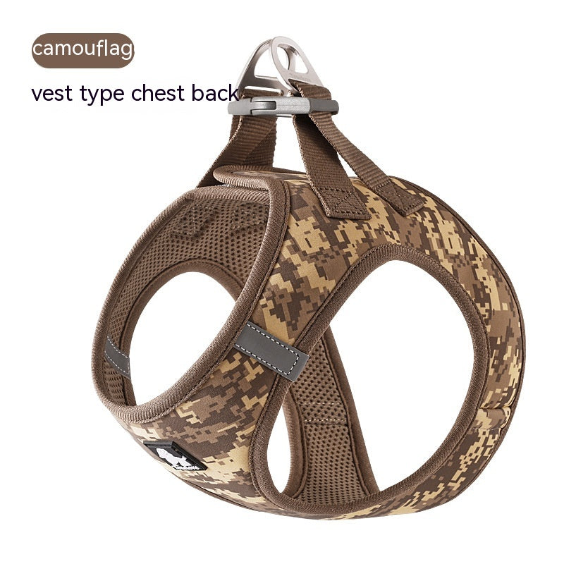Dog Vest Strap Hand Holding Rope