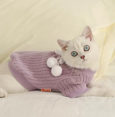 Sweaters For Anti Shedding Kittens And Pet