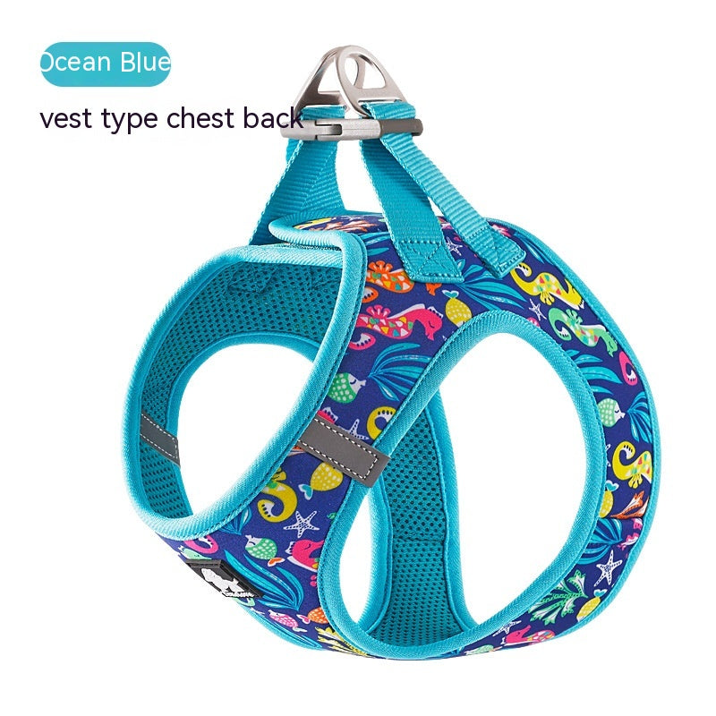 Dog Vest Strap Hand Holding Rope