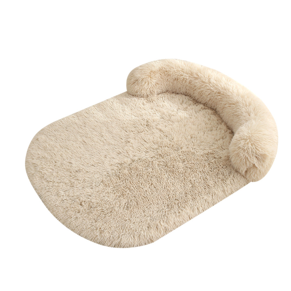 Plush Doghouse Cathouse Pet Bed