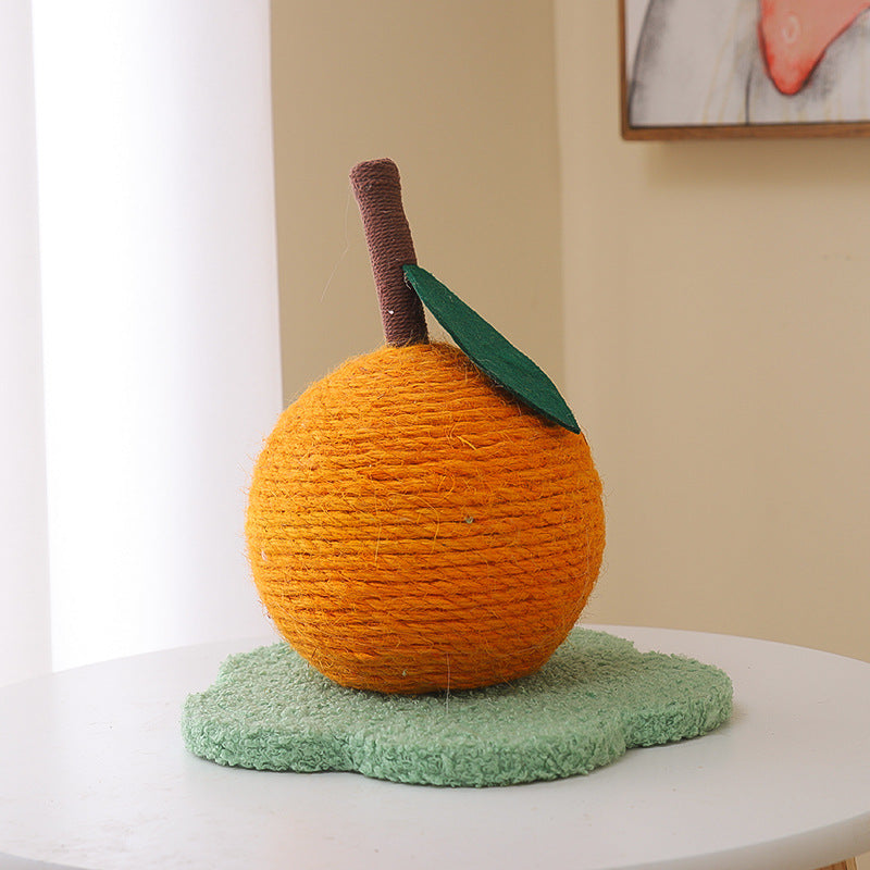 Cat Scratch Board Hemp Rope Ball Toy