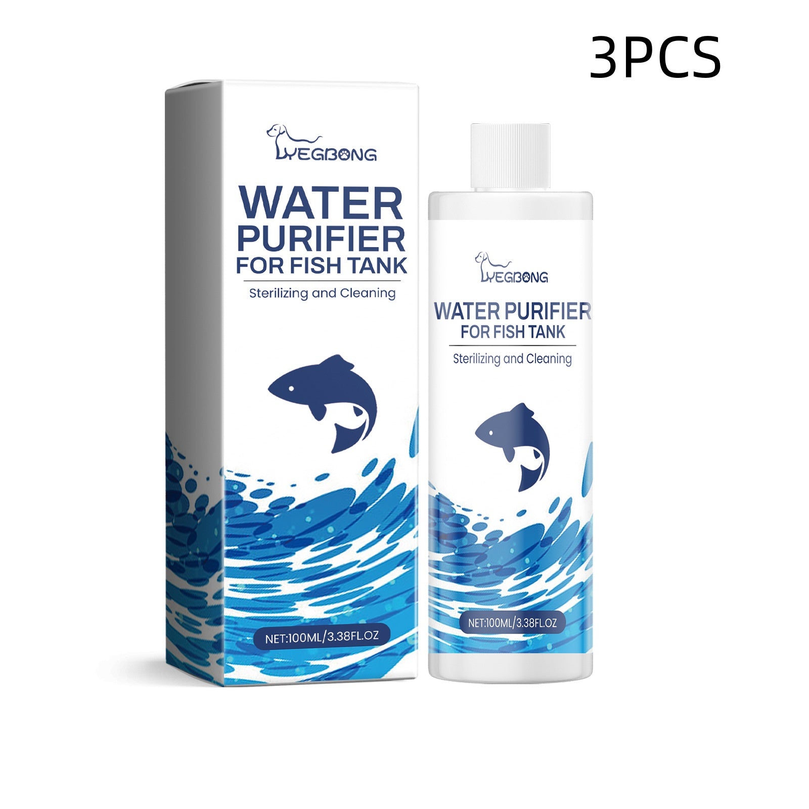 Fish Tank Water Quality Decontamination Cleaner