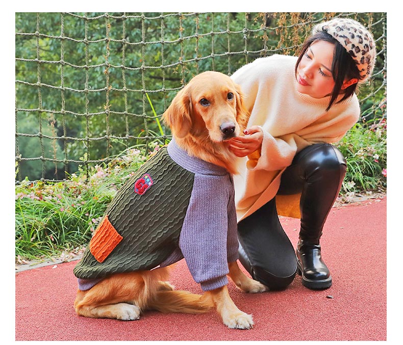 Pet Winter Thickening Large Dog Clothes
