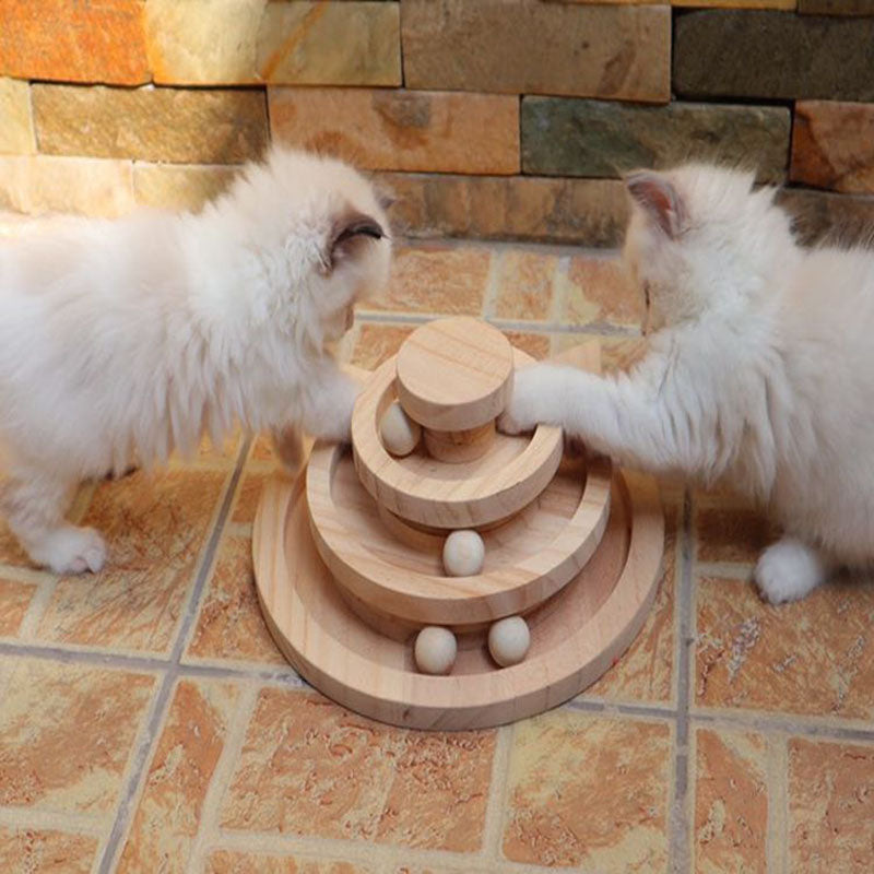 Shake The Three-tier Cat Turntable