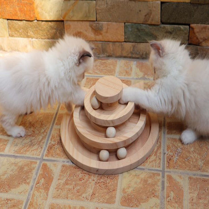 Shake The Three-tier Cat Turntable