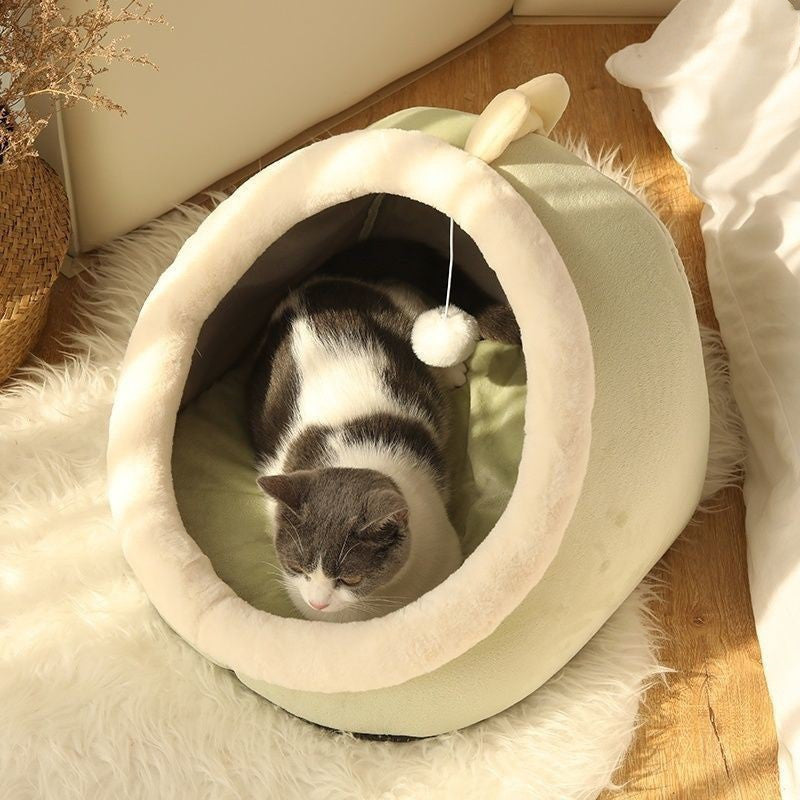 Cat Litter Villa Semi-enclosed