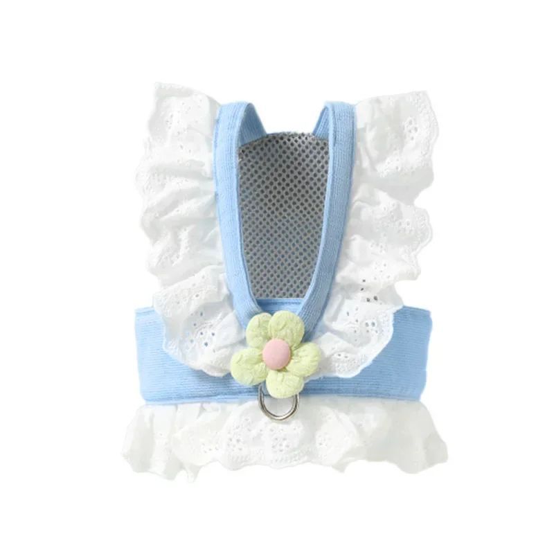 Pet Leash Collar Summer Clothes