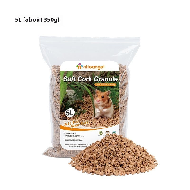 Oak Cork Hamster Digging Dust-free Bedding